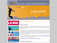 Website van Ideji asbl 