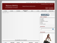 Website van Hocq Maison 