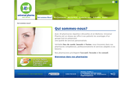 Website van Universal Pharma, Hedephar sa 