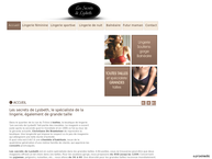 Website van Secrets De Lysbeth sprl 