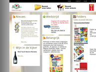 Website van Belgian Beverages CVBA 