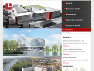 Website van Bernard Construction 
