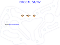 Brocal E.M. sprl Joints, Département Industriel