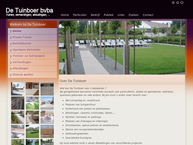 Website van De Tuinboer bvba 