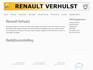 Website van Verhulst-Lyssens Garage nv 