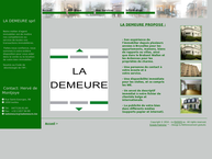 Website van Demeure 