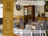Website van Ristorante-Pizzeria Il Canniccio 