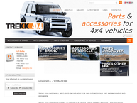 Website van Trekk 