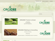 Website van Orgidee 