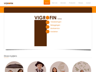 Website van Vigrofin BVBA 