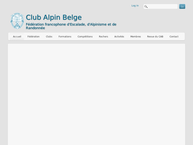 Website van Club Alpin Belge 