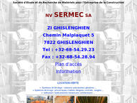 Website van Sermec SA 
