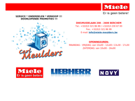 Website van Miele Meulders 