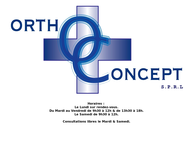 Website van Orthoconcept SPRL 