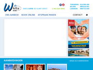 Website van White Reizen nv 