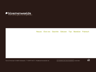 Website van Bloemenweelde 