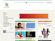 Website van Stadsbest. Beringen, CC Beringen, Casino Beringen, Reservaties 