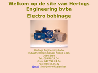 Hertogs Engineering bv / Electro bobinage Hertogs / Herwikkelen Hertogs Bree
