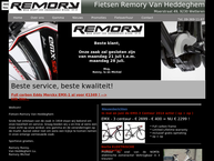 Website van Van Heddeghem-Remory/M. 