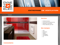 Website van Dynelec NV 
