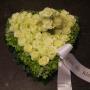 Door een bezoeker 29/03/2016 geüpload - hart met witte rozen