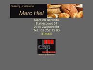 Website van Hiel M BVBA 