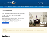 Website van De Winter Vof 