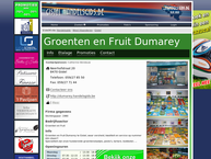 Website van Groenten en Fruit Dumarey 
