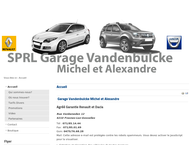 Website van Vandenbulcke/Michel 
