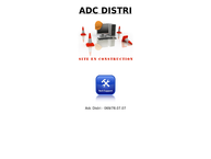 Website van ADC Distri 