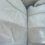 Leder behandeling voor/na