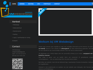 Website van Vm Webdesign 