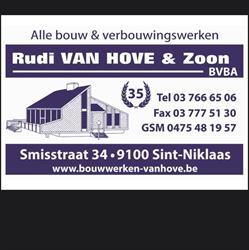 Van Hove Rudi Algemene Bouwwerken bvba