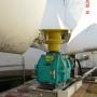 Sokkel in Chockfast olieindustrie