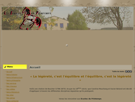 Website van Ecuries du Printemps 