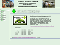 Website van Apotheek Ducastel - De Smet 