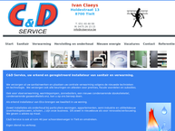 Website van C & D Service BVBA 