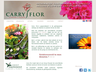 Website van Carry Flor NV 