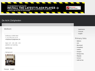 Website van De Acht Zaligheden BVBA 