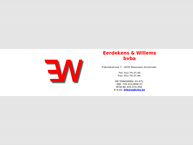 Website van Eerdekens en Willems bvba 