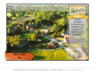 Website van Hôtel Et Taverne De La Brasserie-restaurant Le Fourquet 
