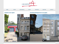 Website van Carl Martens Immobiliën NV 