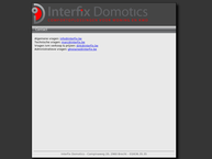 Website van Interfix Domotics 
