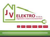 Website van J.V. Elektro 