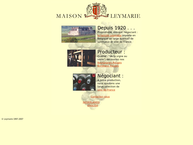 Website van Leymarie Vins Ets 