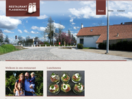 Website van Restaurant Plassendale 
