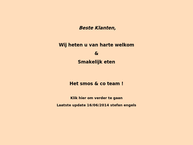 Website van Smos & Co bvba 