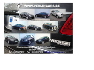 Website van Verlin Cars Bvba 