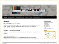 Website van Grafico Drukkerij bvba 