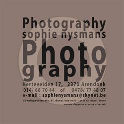Fotografie Sophie Nysmans